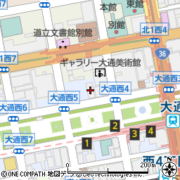 中国工業株式会社　札幌営業所周辺の地図