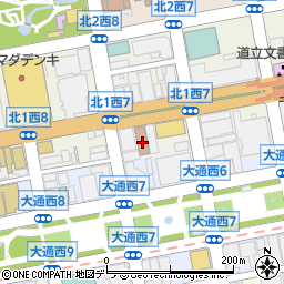 札幌北一条中郵便局 ＡＴＭ周辺の地図