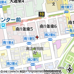 李香純税理士事務所周辺の地図