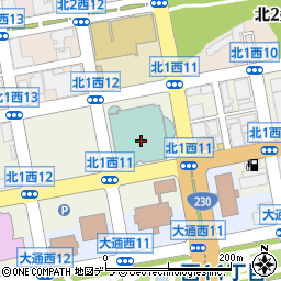 ロイトン札幌周辺の地図