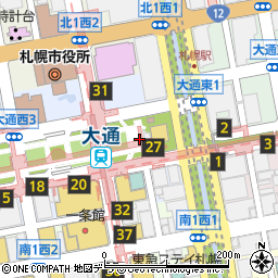 KoKuMiN　札幌オーロラ店周辺の地図