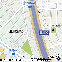 純正化学株式会社　北海道営業所周辺の地図