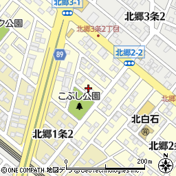 アオキ理美容室周辺の地図