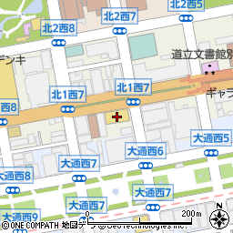 札幌トヨタ自動車本社周辺の地図