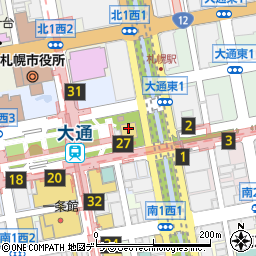ロッテリア札幌オーロラタウン店周辺の地図