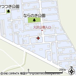 北海道江別市文京台南町48周辺の地図