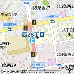 ハイデンス赤坂周辺の地図
