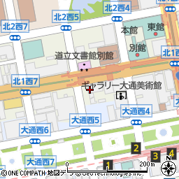 北海道労働金庫本店営業部周辺の地図