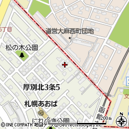 有限会社勇猛商事　札幌支店周辺の地図