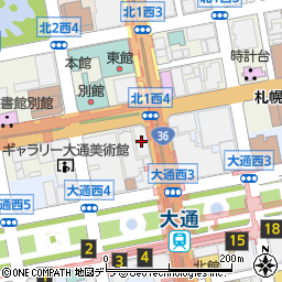 科研製薬株式会社　北日本支店札幌オフィス周辺の地図