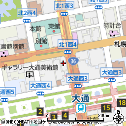 りそな銀行札幌支店 ＡＴＭ周辺の地図