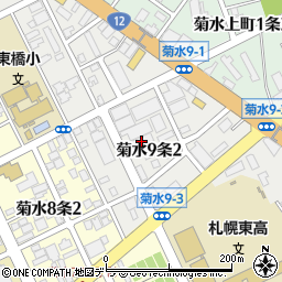 セイノースーパーエクスプレス株式会社　札幌中央航空営業所周辺の地図