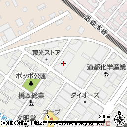 日本栄養食品株式会社　白石センター周辺の地図