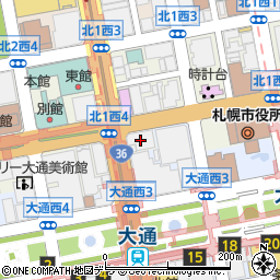 株式会社ザイマックス北海道周辺の地図