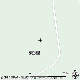 北海道上川郡清水町下佐幌東３線周辺の地図