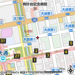 〒060-0041 北海道札幌市中央区大通東の地図