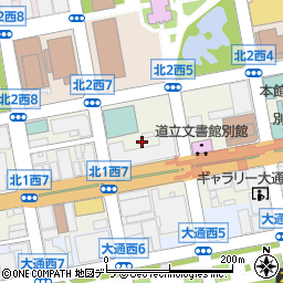 日本銀行　札幌支店店内見学のお申込み周辺の地図