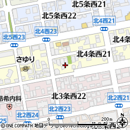 北海道札幌市中央区北４条西22丁目1周辺の地図