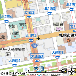三井住友信託銀行札幌支店周辺の地図