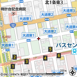 オイレスＥＣＯ株式会社　札幌営業所周辺の地図
