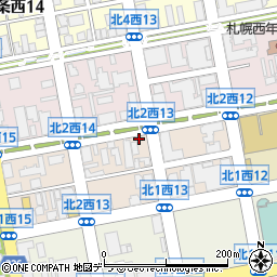 セブンイレブン札幌北２条西１３丁目店周辺の地図
