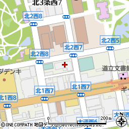 北海道中小企業会館（一般社団法人）周辺の地図