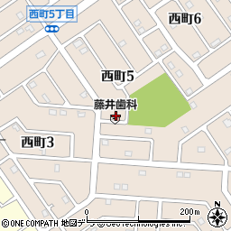 藤井歯科医院周辺の地図