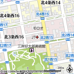 日本たばこ産業ＪＴ札幌ビル周辺の地図