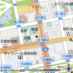 株式会社旅行綜研　札幌営業所周辺の地図