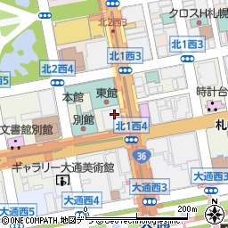 三井住友ファイナンス＆リース株式会社　北海道営業部周辺の地図