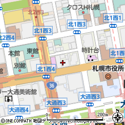 カラーワークス札幌周辺の地図