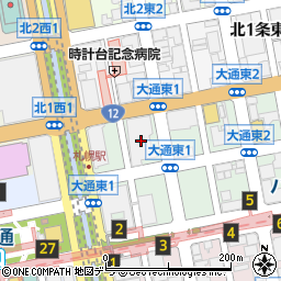 北海道四季劇場周辺の地図