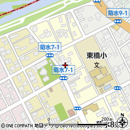 株式会社東亞札幌支店周辺の地図