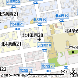 Ｎ４２０ビル周辺の地図