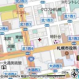 三井化学東セロ株式会社札幌支店周辺の地図