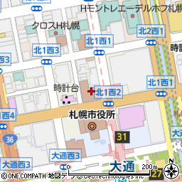 北海道商工会議所連合会周辺の地図