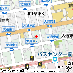 北海道電気会館周辺の地図