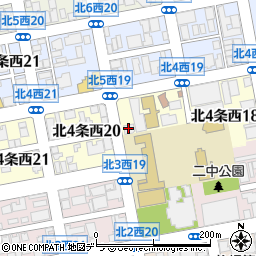 北海道建設新聞社周辺の地図