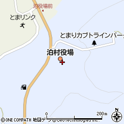 泊村役場周辺の地図