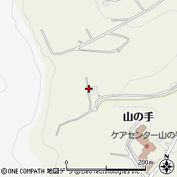 北海道札幌市西区山の手周辺の地図