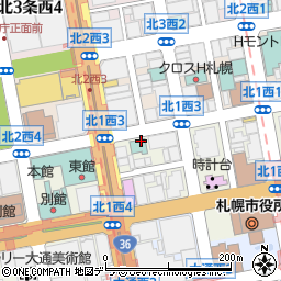 新時代 札幌北1条店周辺の地図