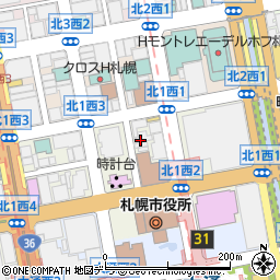 株式会社セントラルユニ北海道支社周辺の地図