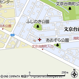 北海道江別市文京台南町8-12周辺の地図