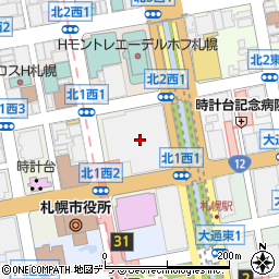 北海道札幌市中央区北１条西1丁目6周辺の地図
