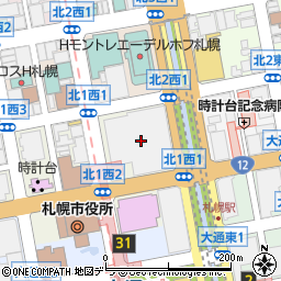 札幌市民交流プラザ周辺の地図