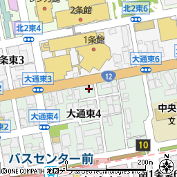 株式会社ＦＵＪＩジャパン　札幌本社周辺の地図