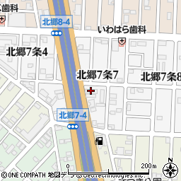 イーグル・クランプ株式会社　札幌営業所周辺の地図