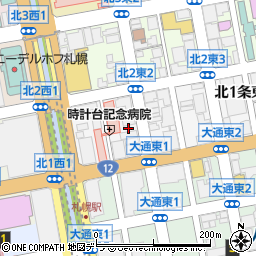 飛島建設株式会社　札幌事業部周辺の地図