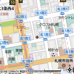 青森銀行札幌中央支店周辺の地図