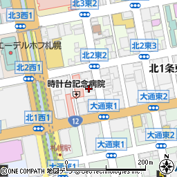 ジョセフィン化粧品北海道支社周辺の地図